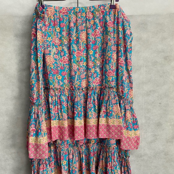 Plenty by Tracy Reese Meadow Tiered Midi Skirt - Picture 8 of 15